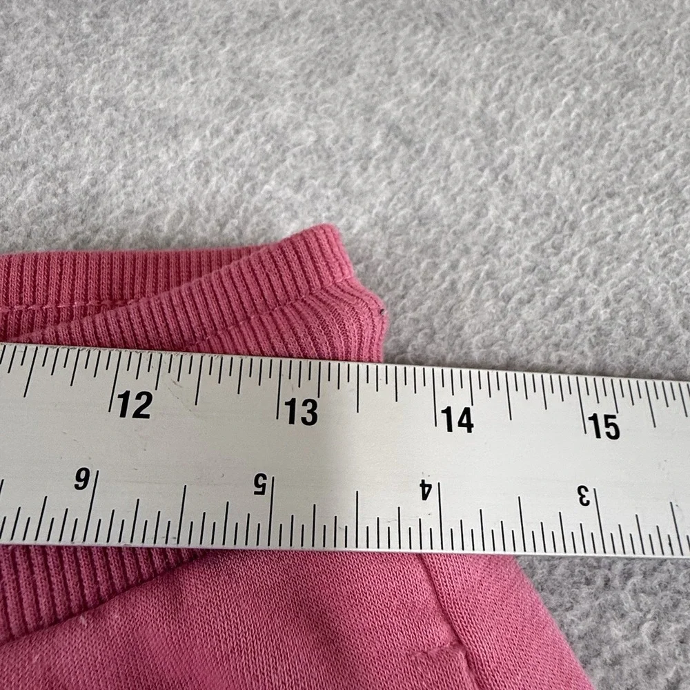 True Religion Pants Womens Small Pink Cotton Lounge Casual Gym Thick Heavy - Picture 3 of 12